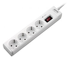 Сетевой фильтр APC P43-RS Essential SurgeArrest, CEE7 Schuko