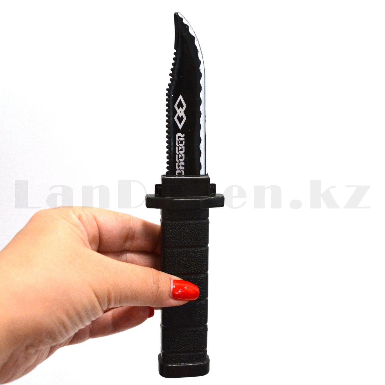 Нож обманка (бутафория) пластиковый Dagger 20 см - фото 4 - id-p93104941