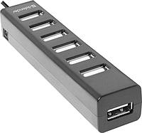 Разветвитель Defender Swift USB2.0, 7 портов HUB 91796149 Разветвитель Defender Swift USB2.0, 7 портов HUB