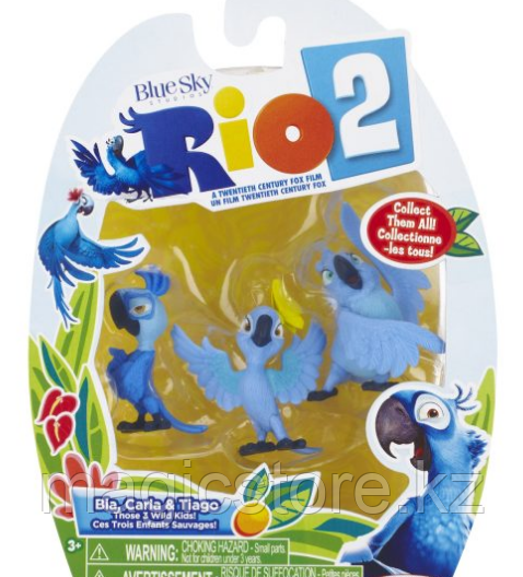 Rio 2 Jakks Pacific Jewel Рио 2 набор из 3 фигурок