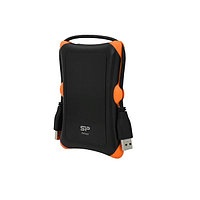 Жесткий диск HDD USB 1 TB Silicon Power A30 SP010TBPHDA30S3K black-orange