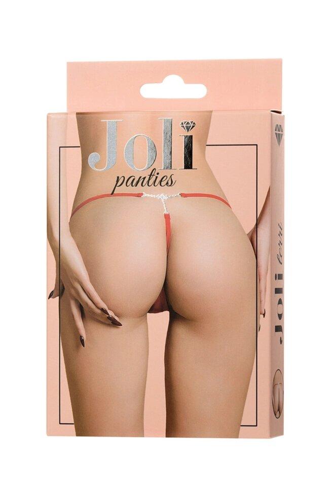 Трусики со стразами Joli Terri, красный, OS