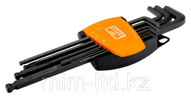 Набор изогнутых шестигранных ключей BE-9688 Bahco, фото 1