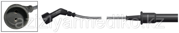 Держатель биполярных электродов. Инструментальная часть - подключение к пинцетам (американский стандарт). 5 м