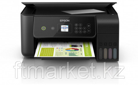 МФУ Epson L3160 C11CH42405, A4, печать 5760x1440 dpi, копир 1200x2400 dpi, сканер 1200x2400 dpi, USB