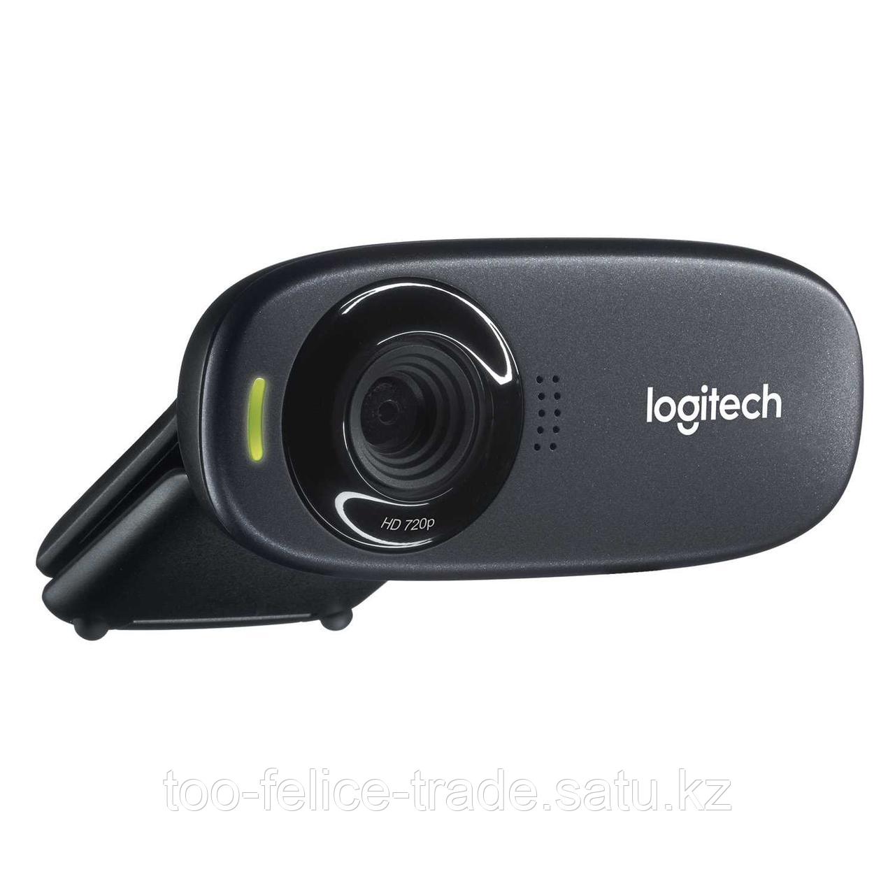 Веб-камера Logitech C310 (HD 720p/30fps, фокус постоянный, угол обзора 60°, кабель 1.5м) (M/N: V-U0015) - фото 2 - id-p83522822