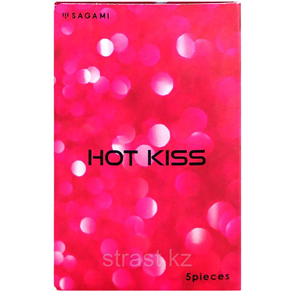 Презервативы разогревающие Sagami Hot Kiss (в уп.5 шт, цена за 1 шт)