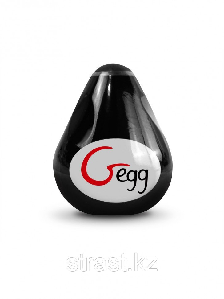 Яйцо-мастурбатор Gvibe Gegg Black 6,5х5 см