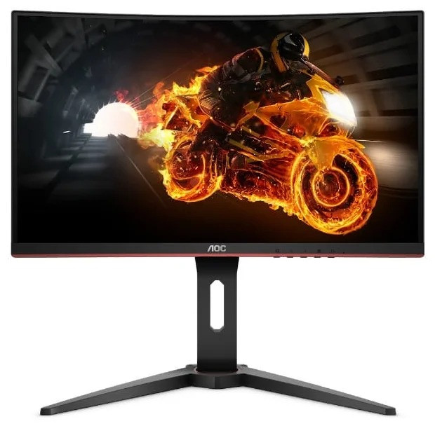 Монитор 24" AOC C24G1, Black,0.271mm,1920x1080@144Hz,250кд/м2