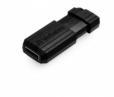 USB-накопитель Verbatim PinStripe 32 GB, черный