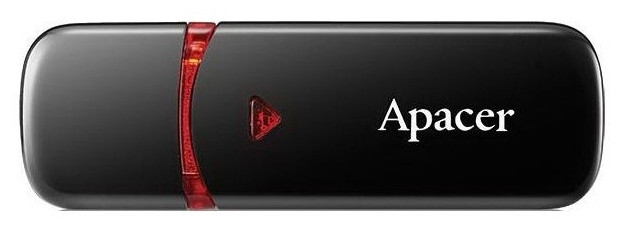 USB-накопитель Apacer AH333 64 GB, черный