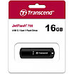 USB-накопитель Transcend JetFlash 700 16 Gb, черный, фото 2