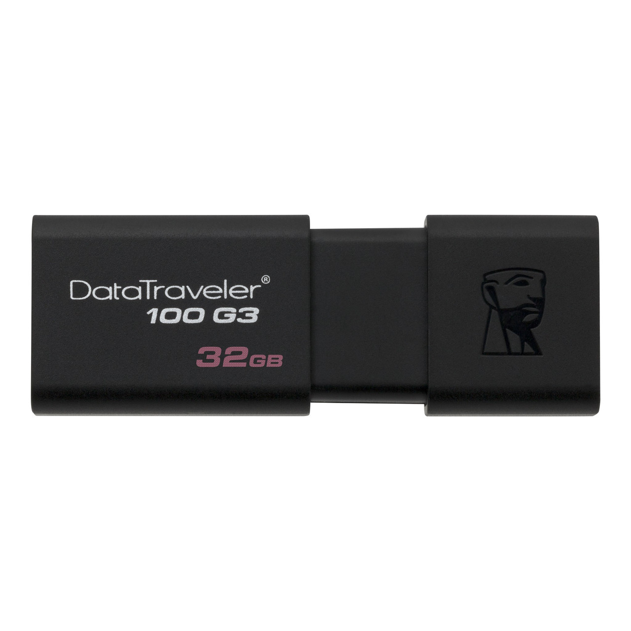 USB-накопитель Kingston DataTraveler 100 G3 32 Gb, черный
