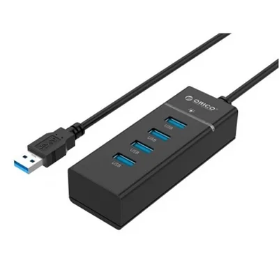 USB Аксессуар для ПК и Ноутбука Orico W6PH4-U3-V1-BK, черный