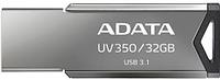 USB накопитель 32Gb ADATA UV350, черный+серебристый