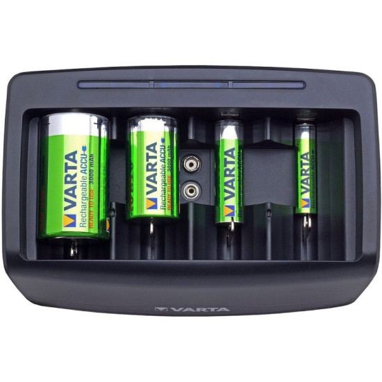 Универсальное зарядное устройство VARTA LCD Universal Charger Plus - фото 2 - id-p93102633