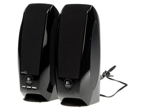 SPK active Logitech S-150 (2.0), 1.2W RMS, [980-000029], USB, black - фото 2 - id-p93121890