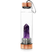 Бутылка для воды ELIXIR с кристаллом аметиста