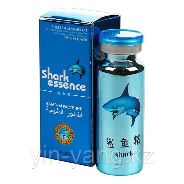 Shark essence(Акулий экстракт) - таблетки для потенции, 10 шт