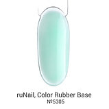 Цветная каучуковая база Color Rubber Base №5305 8мл. Runail Professional, фото 2
