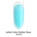 Цветная каучуковая база Color Rubber Base №5310 8мл. Runail Professional, фото 2