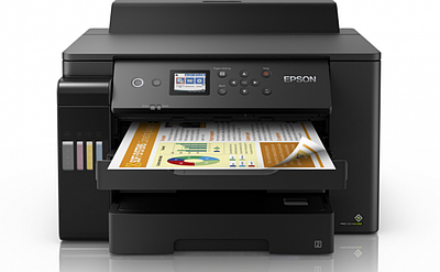 Принтер Epson L11160, A3+, 4800x2400dpi, 32/32ppm, USB, LAN, Wi-Fi, tray 500 pages