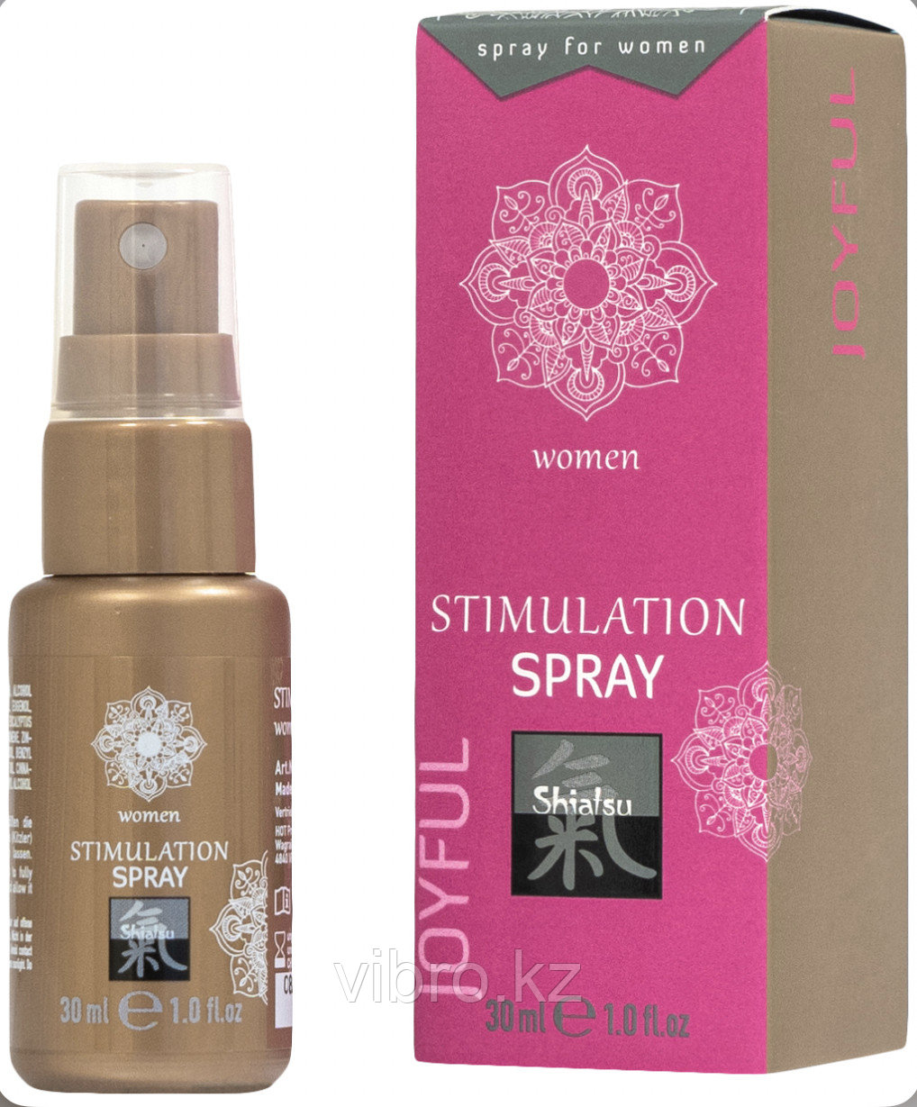 Возбуждающий спрей от Shiatsu Stimulation Spray. 30мл