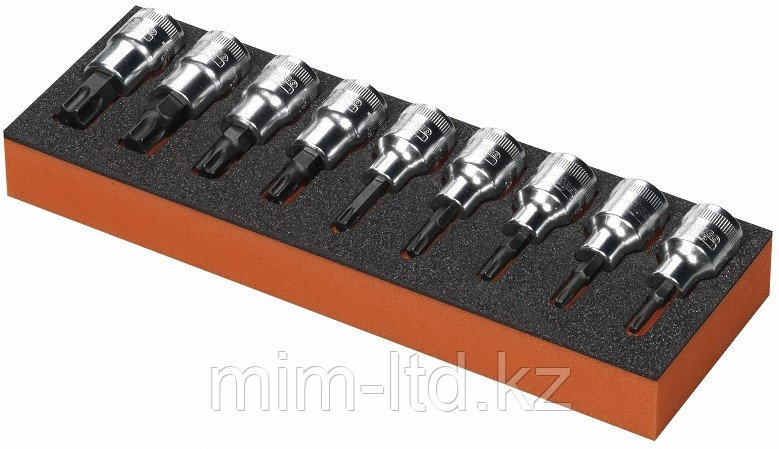 Набор торцевых головок с отверткой под винты TORX® 7809T/T3/9 Bahco, фото 1