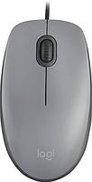 Mouse Logitech M110 Silent, optical, 2+1 buttons, USB, [910-005490], grey