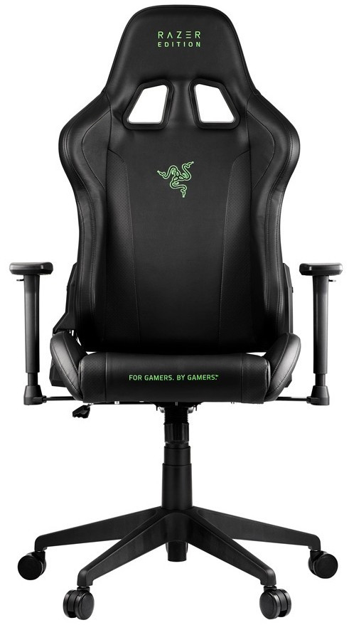 Кресло игровое компьютерное Razer Tarok Pro, черный/зеленый - фото 2 - id-p93144408