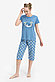 Пижама женская* XL / 48-50,  Голубой, фото 2