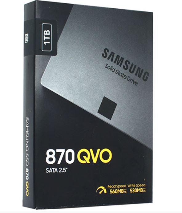 SSD накопитель Samsung 8000 Gb 870 QVO, 2.5", read 560 Мбайт/с, write 530 Мбайт/с, SATA III, QLC - фото 4 - id-p93144605