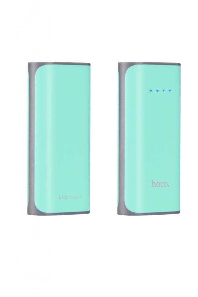 Мобильное зарядное устройство Hoco B21-5200, бирюзовый