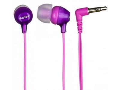 Наушники Sony MDR-EX15LP, фиолетовый
