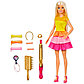 Barbie Игровой набор в модном наряде с аксессуарами для волос GBK24, фото 2