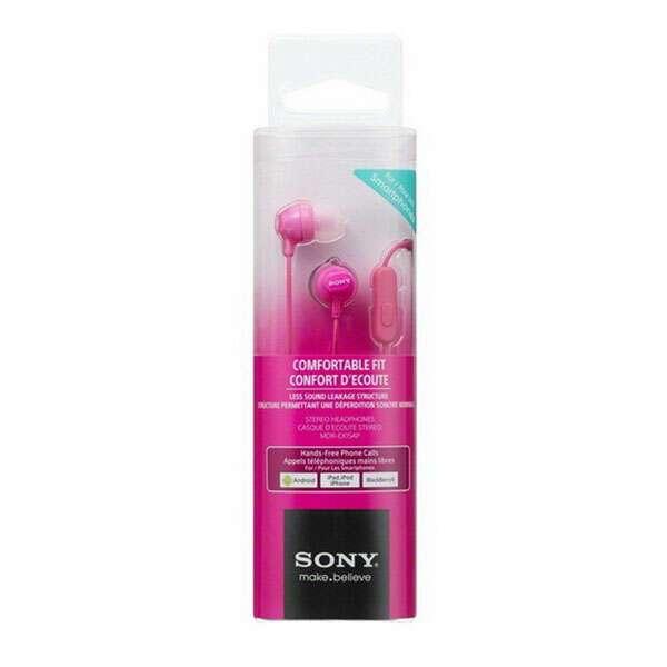 Гарнитура Sony MDR-EX15AP розовый - фото 2 - id-p93144830