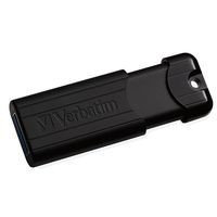 USB Flash карта 32Gb Verbatim PinStripe Черный
