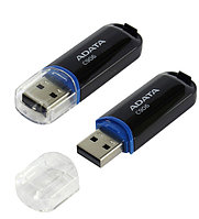 USB flash 32GB ADATA C906, AC906-32G-RBK USB 2.0, black