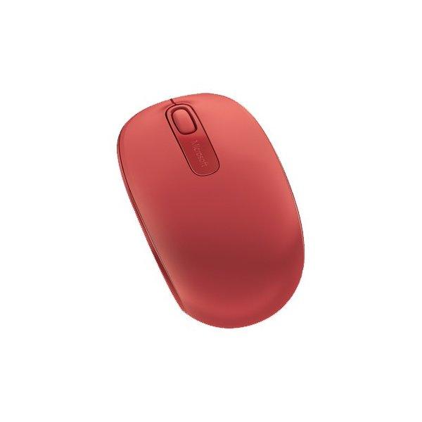Мышь Microsoft Mobile 1850 [U7Z-00034], Wireless Optical Mouse, USB, red - фото 1 - id-p93145849