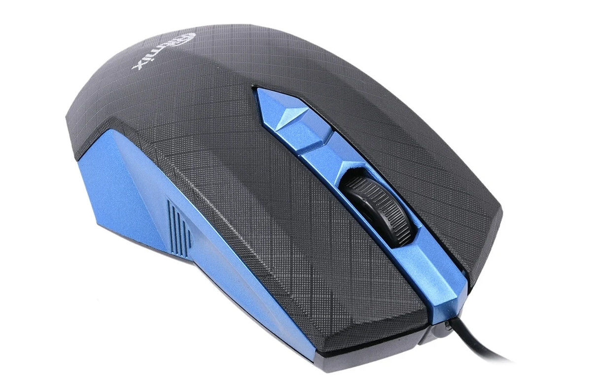 Mouse Ritmix ROM-202, optical, 2+1 buttons, USB, 800dpi, blue - фото 3 - id-p93147186
