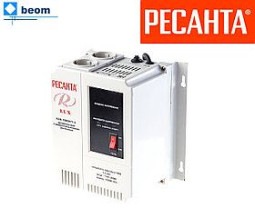 Стабилизатор напряжения электронный (релейный) 1,5 кВт - Ресанта ACH-1500Н/1-Ц - настенный