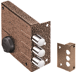 Замок накладной Эльбор Кремень 1.04.62