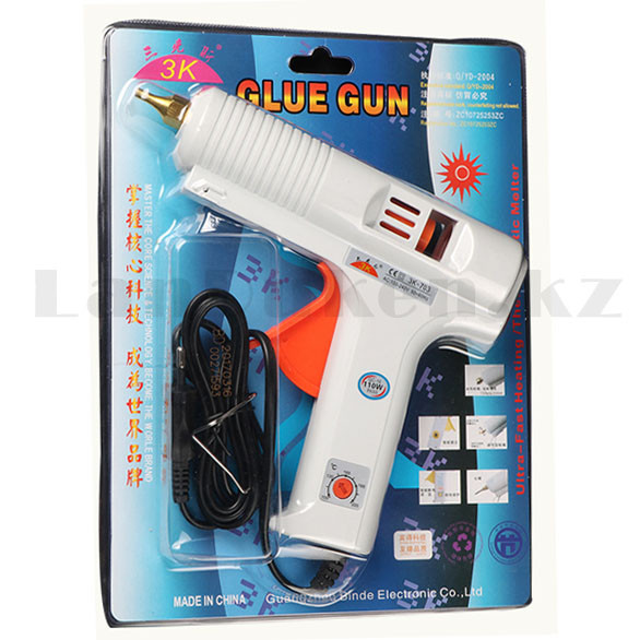 Клеевой пистолет Glue Gun 110 W с регулировкой температуры клеевой стержень 11 мм белый - фото 9 - id-p93152207