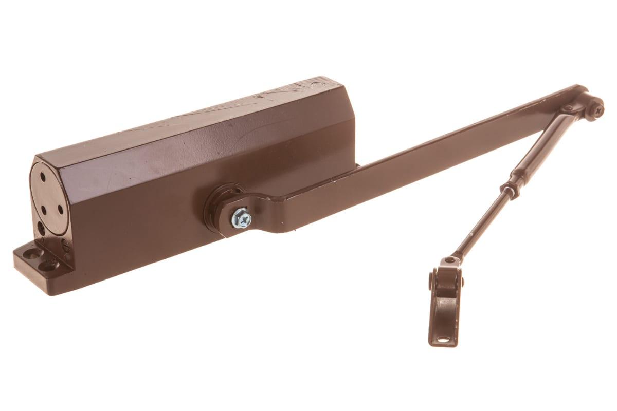 Дверной доводчик для дверей массой до 100 кг STAYER коричневый - фото 2 - id-p93152869