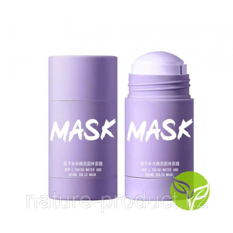 Маска-стик с глиной и экстрактом баклажана от угревой сыпи Eggplаnt Mask Stick 40 g.