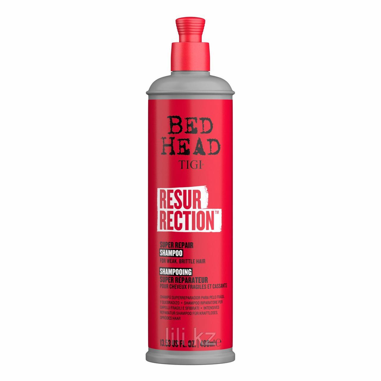 Шампунь TIGI Bed Head для сильно поврежденных волос Resurrection 400 мл.