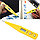 Отвертка индикатор напряжения 130 см, 12-220 В цифровая профилированная рукоятка с дисплеем желтая MD 7017, фото 7