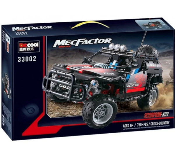 Decool 33002 Конструктор Внедорожник Scorpion Suv, 750 дет. (Аналог LEGO)