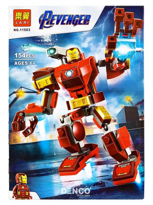 Lari Revenger 11503 Конструктор Железный Человек робот (Аналог Лего 76140)
