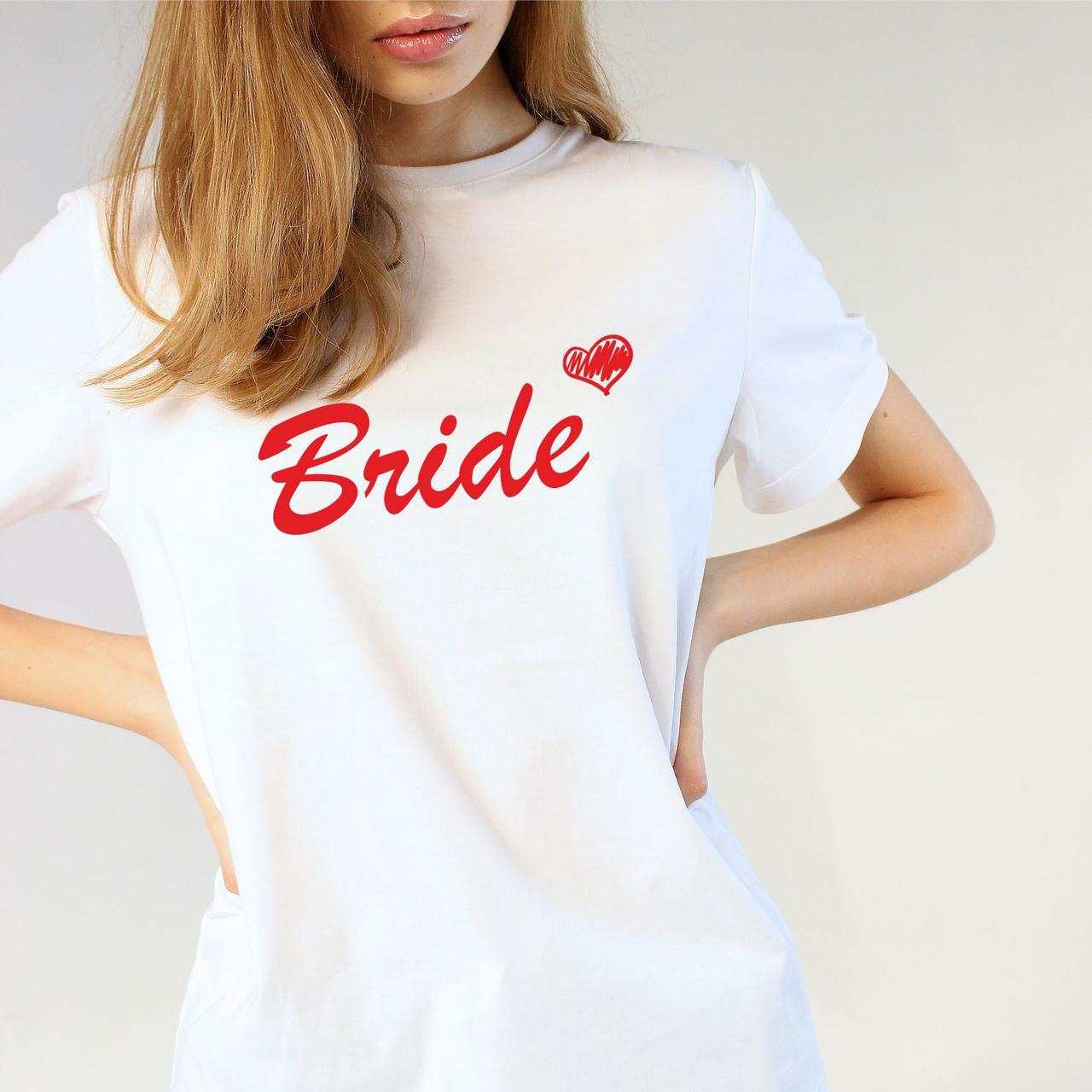 Футболка на девичник Team Bride